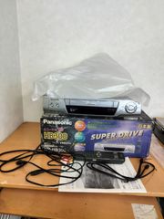 Panasonic VHSビデオデッキ NV-HB300 シルバー 通電起動確認済 リモコン操作可 リモコン液晶映らず 97年製 箱、取説、リモコン、ケーブル付 パナソニック ビデオデッキ VHS