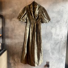 solov SUMMER TRIM DRESS 黒 ネイビーワンピースソロヴ - メルカリ