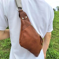 本革 イタリアンレザー ボディバッグ ウエストポーチ ハンドメイド