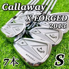 callaway X-FORGED 2013 キャロウェイ　メンズアイアン　7本　キャロウェイ　エックスフォージド  石川遼