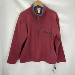 80年代 L.L.Bean ハーフジップ　フリースプルオーバー　06102307　01