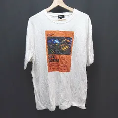 ◇ PAGEBOYLIM クルーネック フロントプリント カジュアル 半袖 Tシャツ サイズM ホワイト メンズ E  【1308290019696】