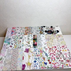 リバティハギレ パッチワーク10cm‪×10cm 30枚 (C)