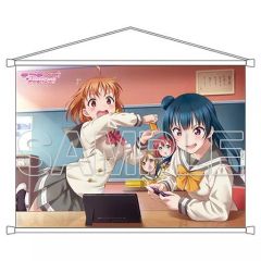 [중고] 태피스트리 Aqours 치카 & 요시코 B2 태피스트리 [러브라이브! 선샤인!!]