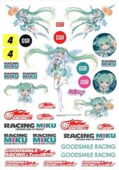 初音ミク レーシングミク 2014 ビッグサイズステッカー007 - メルカリ