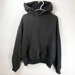 FOG ESSENTIALS エッセンシャルズ プルオーバー パーカー スウェット 裏起毛 バックプリント フーディ S ブラック メンズのサムネイル