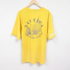 XL/古着 ノーティカ NAUTICA 半袖 ブランド Tシャツ メンズ 90s ワンポイントロゴ 帆船 胸ポケット付き 大きいサイズ コットン クルーネッ