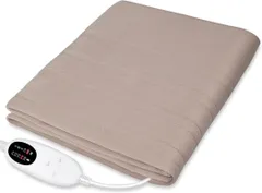 電気毛布 敷き 掛け兼用 節電 4段階タイマー 140×80cm 切り忘れ防止タ