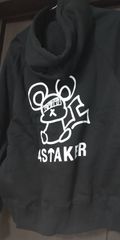 04STAKER パーカー　プルオーバー　黒　ブラック　Mサイズ　【新品】【未使用品】パチンコ　パチスロ　スロパチステーション