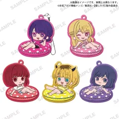 【中古】ストラップ 全5種セット 「【推しの子】 ぷかコレ!カプセルラバーストラップ」