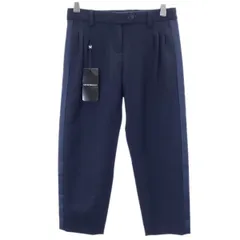 未使用 エンポリオアルマーニ サイドライン セレモニーパンツ 118cm ネイビー系 Emporio Armani テーパード キッズ 【中古】  【230123】 【PD】