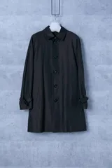 BLACK LABEL CRESTBRIDGE　ブラックレーベル・クレストブリッジ　シングルベルテッドステンカラーコート