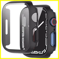 【特価商品】Series 9/8/7 ケース 45mm 対応 アップルウォッチ 専用 Watch 保護ケース PC素材 カバー ガラスフィルム一体型 Apple 全面保護 二重構造 防塵 日本旭硝子材 YAODLE キズ防止 軽量(Series 9/8/74