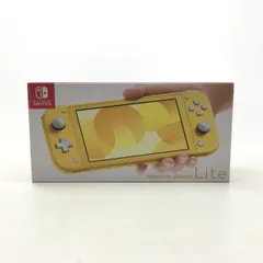 01w-3695 〇  Nintendo Switch Lite イエロー スイッチライト 動作確認済み 【中古品】