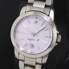 アニエスベー腕時計【美品】 楽天市場】アニエスベー 7N82-0BX0 ラウンドフェイス 腕時計