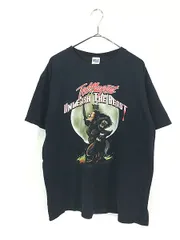 炭黒☆ TED NUGENT テッドニュージェント ロック　ビンテージTシャツ テッド・ニュージェント アメリカン ロックアウト ツアーTシャツ