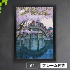 吉田博「東京拾二題 神楽坂通 雨後の夜」（1929年） 東京 日本画