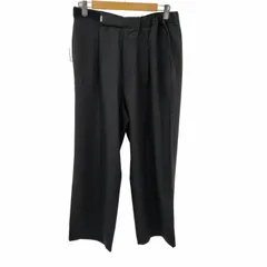 グラフペーパー Graphpaper 21SS Selvage Wool Wide Chef Pants メンズ FREE のサムネイル