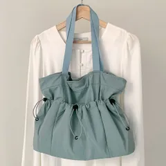 ☆ ブルー ☆ トートバッグ 軽量 レディース トートバッグ レディース a4 トートバック バッグ 肩掛け ショルダー ナイロンバッグ バック 軽量 軽い かばん トート おしゃれ オシャレ 可愛い かわいい きれいめ 通学 通勤 カジュアル