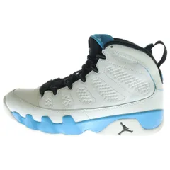 NIKE (ナイキ) AIR JORDAN 9 RETRO POWDER BLUE エアジョーダン9 レトロ パウダー ハイカットスニーカー ホワイト/ブルー US9/27cm FQ8992-101