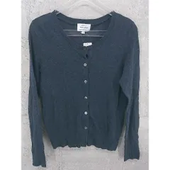 ◇ sporting&style UNITED ARROWS　green label relaxing コットン 長袖 カーディガン サイズ38 ネイビー系 レディース 【中古】 【1002798984530】