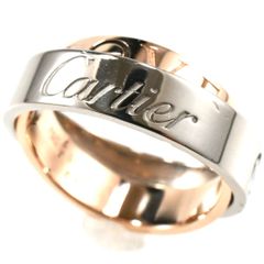 Cartier カルティエ シークレットラブ リング K18 ホワイトゴールド ピンクゴールド SIZE:56 AU750 指輪