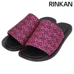 未使用 ロエベ イーズサンダル レザー シャワーサンダル　フラット LOEWE - LOEWE サンダル の通販 by w.n.e.｜ロエベならラクマ