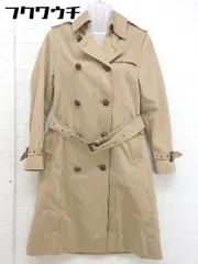 ◇ ◎ Adam et Rope' un アダムエロペ ウエストベルト 長袖 トレンチコート サイズ36 ベージュ レディース  【中古】 【1110250001456】のサムネイル