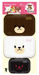 【数量限定】3個アソート くまのがっこう（レギュラー×2個、ミニ×1個） ウェットシートのふた ビタット Bitatto ビリーブ AAZV