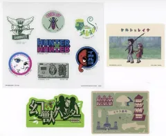 【中古】シール・ステッカー J クリアステッカー＆フレークシール 「一番くじ HUNTER×HUNTER CHMERA ANT」 I賞