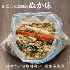 ぬか床 800g 国産 天日塩 保存料不使用 ぬかどこ 足しぬか 無添加 メール便