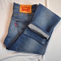 送料無料 即決 Levi's 511 W28 L32 デニム スリムフィット ブルー アメカジ ブルー ジーンズ 5ポケット リーバイス カジュアル ヒゲ