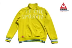 【中古】ルコックスポルティフゴルフ｜LE COQ SPORTIF GOLF｜ハーフジップアップジャケット｜QGL 4545｜メンズゴルフウェア｜S