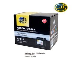 HELLA ヘラー バッテリー EFB L2 LN2 60Ah  ISS車対応