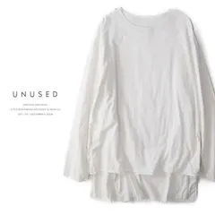 定価2万◆UNUSED◆US1050 コットン100% ヘムデザイン シャツ カットソー プルオーバー ◆日本製◆アンユーズド UNUSED REFINEMENT GARMENTSのサムネイル