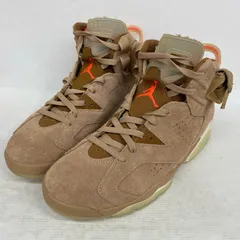 【加古川店】 中古 NIKE | ナイキ スニーカー Travis Scott × Nike Air Jordan 6 DH0690-200 ベージュ 【126】