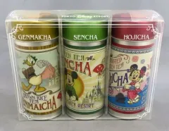 【中古】小物入れ・マルチケース・缶ケース ミッキー＆ミニー＆ドナルド 缶ケース3個セット(日本茶セット) 「ディズニー」 東京ディズニーリゾート限定