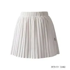 【新品】prince（プリンス）レディース テニス プリーツスカート 撥水・UVケア・制電 メカニカルストレッチタフタ 素材 レディース・ウィメンズ テニス スカート　ホワイト　WS5308-146