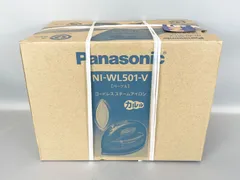 新品未開封）Panasonic コードレススチームアイロン NI-WL501-V 新品】Panasonic コードレススチームアイロン NI-WL501-V - メルカリ
