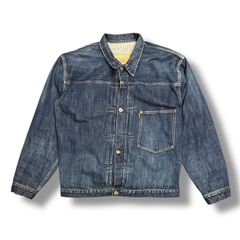 参考上代48400円 STANDARD CALIFORNIA SD Denim Jacket デニムジャケット Gジャン スタンダードカリフォルニア インディゴ 46 94431A8