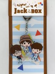 [중고]키홀더·마스코트(남성) Trignal 아크릴 키홀더(집합 무늬 B) [Kiramune Presents Trignal Live Tour 2018 “Jack in The BOX”] 추가 상품
