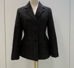 美品✨ディオール テーラードジャケット ダブル ヴィンテージ ブラック　チェック 2025年最新】Christian Dior 割引オプション：通常商品