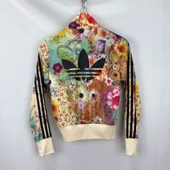 Adidas ORIGINALS X THE FARM COMPANY コラボ トラックジャケット サイズM フラワープリント 07051005 02のサムネイル
