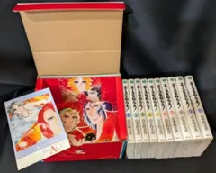 集英社 ホーム社漫画文庫 山本鈴美香 エースをねらえ! 文庫版 全10巻 箱付セット　※ポスカ1枚付