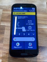 SM95 ジャンク docomo  SIMフリー　ラクラクスマートフォン　F-52B ネイビー