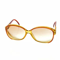 Christian Dior クリスチャンディオール サングラス  OPTYL社/セルフレーム 57□15 2087 30/ヴィンテージ品   イエロー レディース / 241006002364