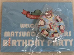 おそ松さん　BIRTHDAY PARTY 缶バッジ＆ポストカードセット