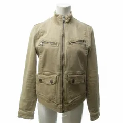ローレンラルフローレン LAUREN RALPH LAUREN 美品 カバーオール ブルゾン ジップ ベージュ 4 約Ⅿサイズ ☆AA★ IBO57のサムネイル