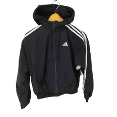 アディダス adidas エッセンシャルズ スリーストライプス ウーブン ウインドブレーカー レディース JPN：S 