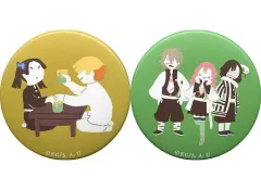 【中古】バッジ・ピンズ C.善逸＆アオイ＆不死川＆甘露寺＆伊黒 ゆるパレット 缶バッジセット 其ノ肆 「鬼滅の刃」